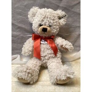 Steiff Lilly Teddy Bear Cream 11" Ear Button & Tag #111556 Plush Stuffed Toy